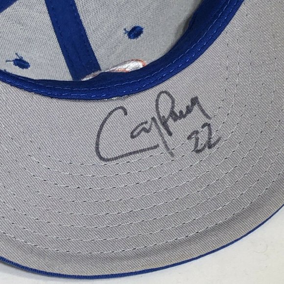 Casey Powell Autograph #22 Lacrosse Snapback Hat - Picture 2 of 9
